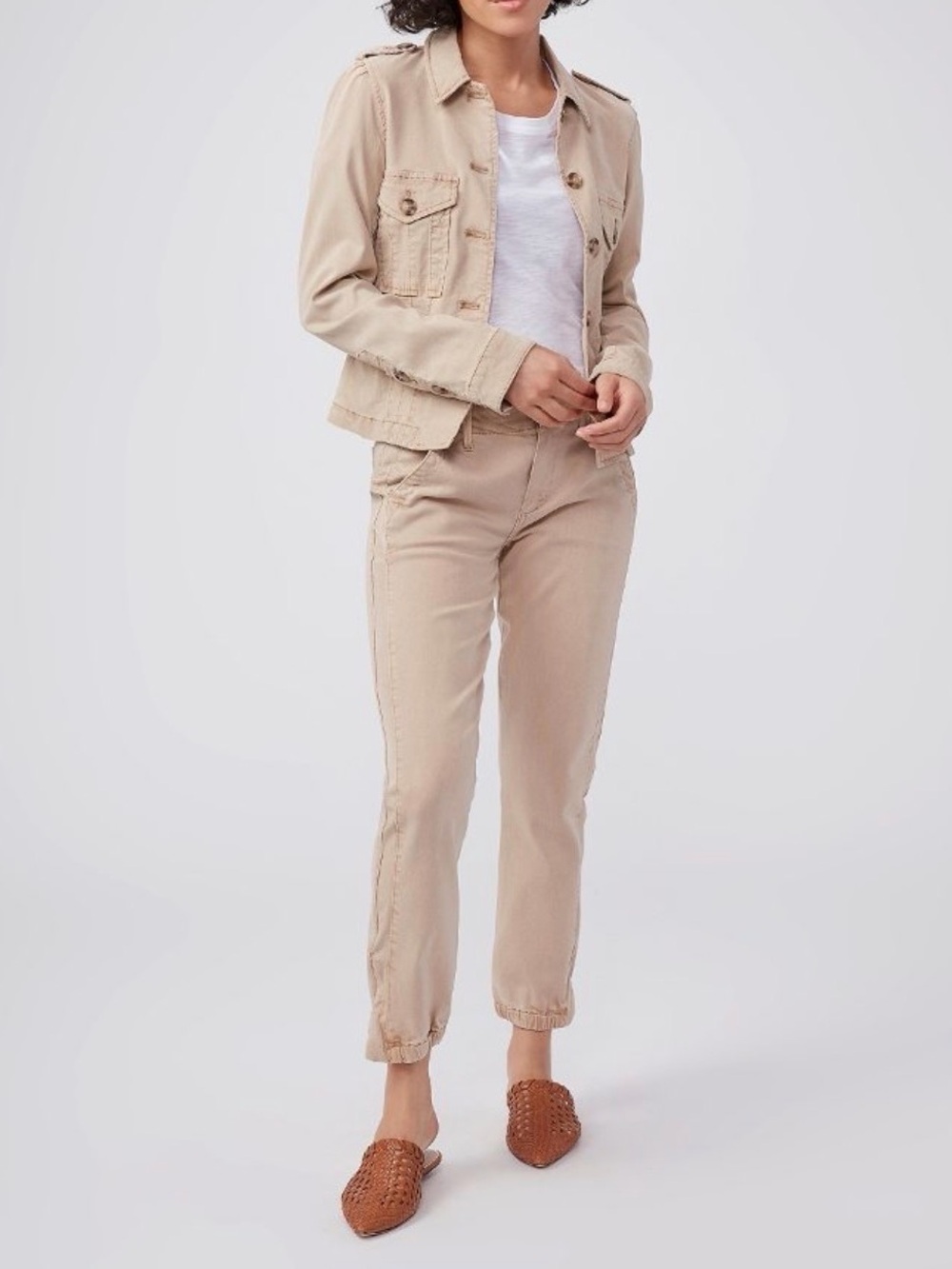 PAIGE jogger with ankle zippers, 29